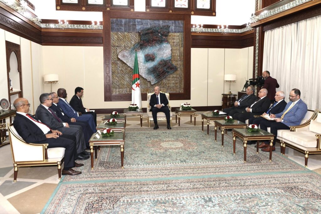 Le président Tebboune reçoit le Premier ministre mauritanien